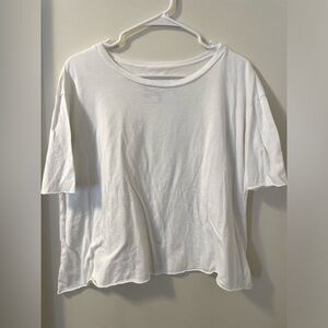 Frank & Eileen Tee Lab Shirt Womens Small White Josephine French Tee Oversized
